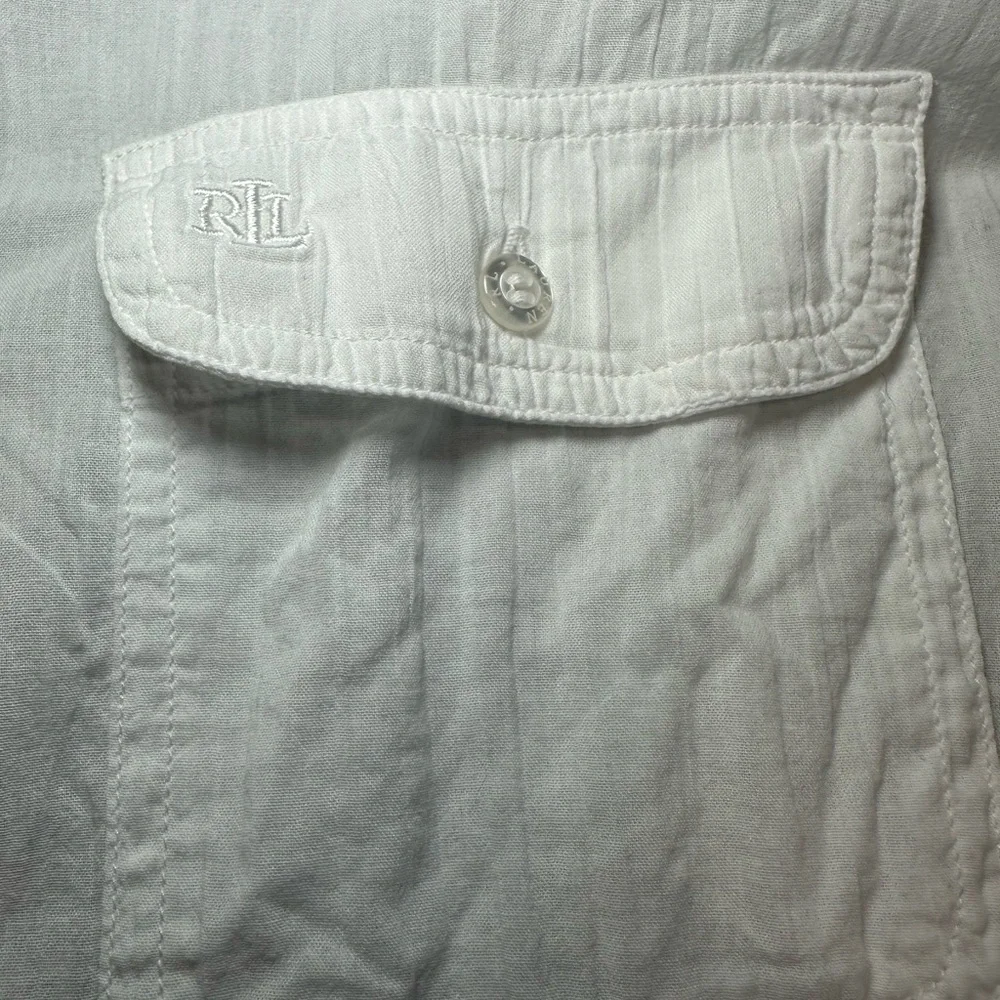 Lauren Ralph Lauren
Crushed Cotton Camp Shirt Swim Cover-Up - Picture 7 of 11